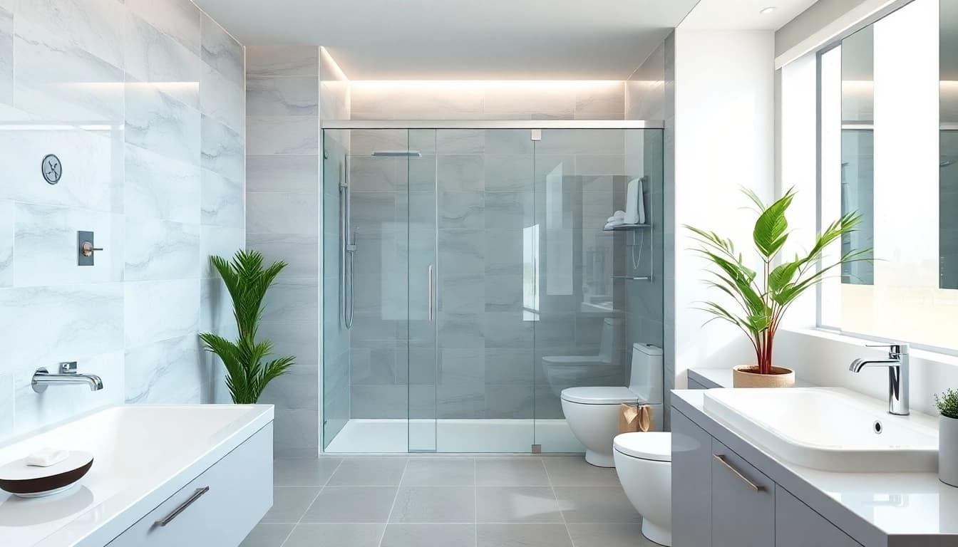 Transform your space with elegant showers au featuring sleek designs and modern finishes.