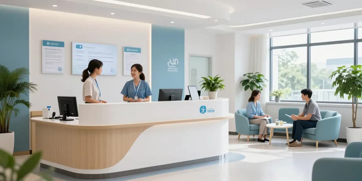 Modern healthcare facility featuring professional services and patient care, highlighting trang chủ LUCK8 for wellness.