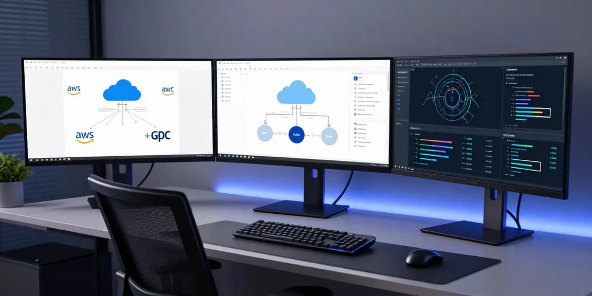 Gi8 software development workspace featuring advanced cloud computing and AI technology.