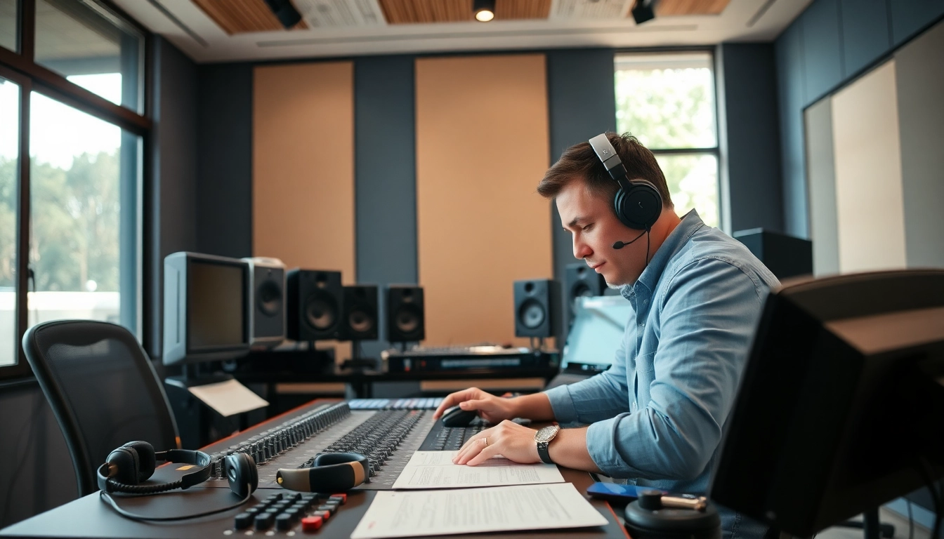 Enhance your sound with online mastering services by a skilled audio engineer in a professional studio.