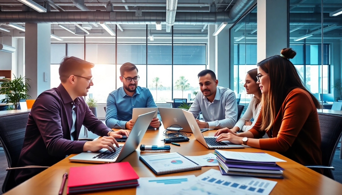 Implementing Search Engine Optimization Clearwater strategies in a collaborative office environment.