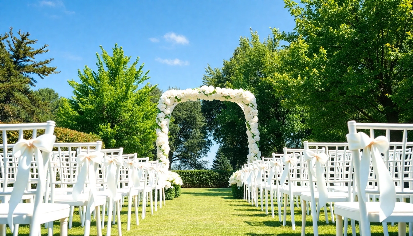 Capture the beauty of the Best Wedding Venue Jacksonville with an elegant garden setting for ceremonies.
