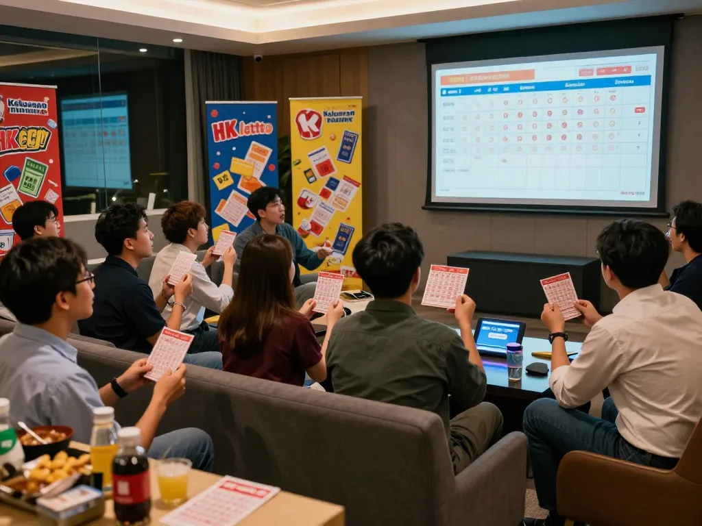 Pemain lotere dengan antusias menyaksikan hasil Keluaran HK di ruang modern yang penuh dengan kegembiraan.
