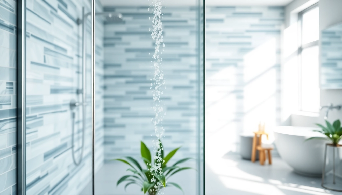 Genießen Sie die sonni Duschkabine in einem modernen Badezimmer-Design mit eleganten, glatten Oberflächen.