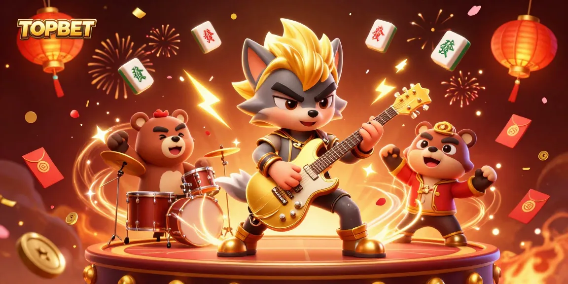 Experience the excitement of TOPBET with epic gaming scenes full of action and vibrant visuals.