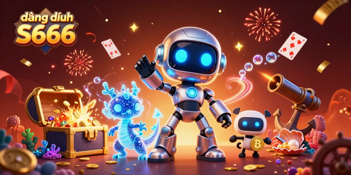 Experience thrilling gameplay and the excitement of đăng nhập S666 with a captivating casino-inspired scene.