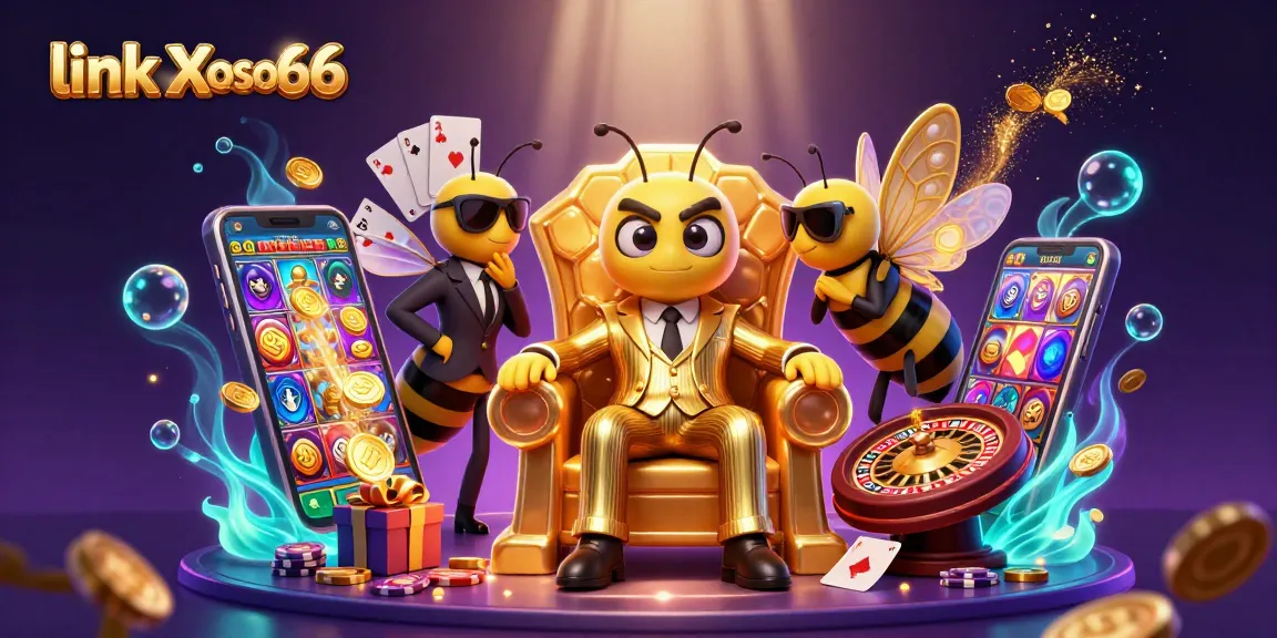 Join the fun at link Xoso66 with this vibrant casino scene showcasing exciting games and rewards.